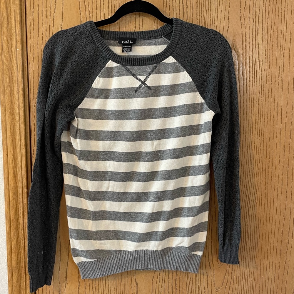 stripped sweater